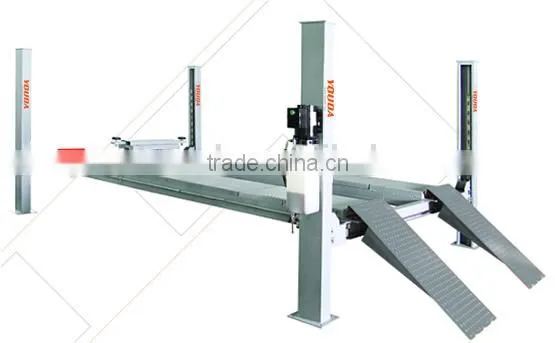 CE Approved used 4 post car lift for sale