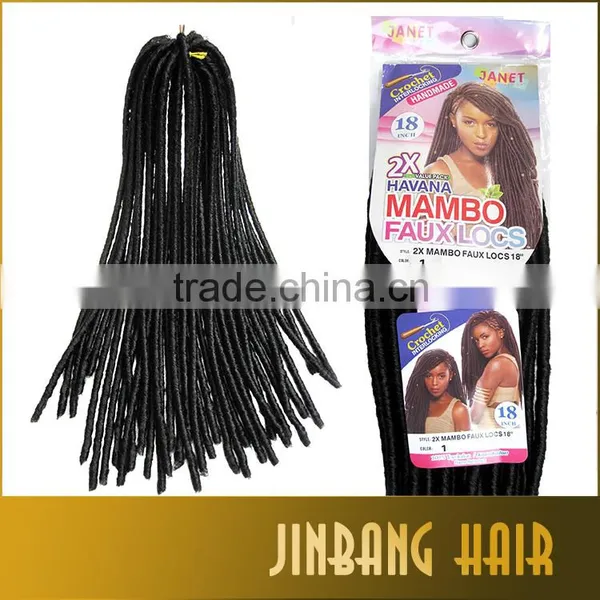 2016 Hot Sale Fauxlocs Havana Mambo Twist Braiding Hair With Soft Faux Locs photo-4