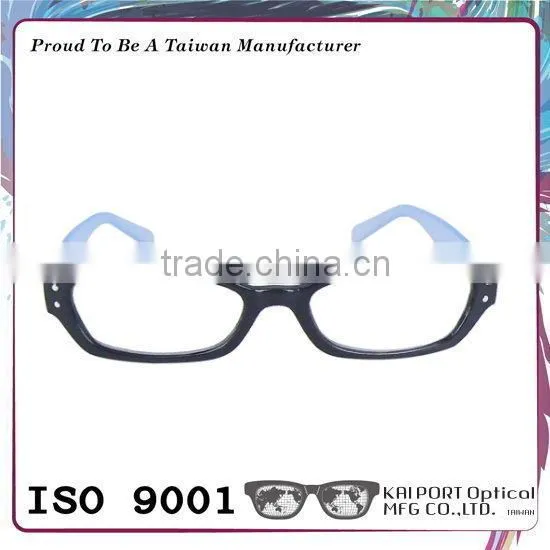 Color Combination and Silver Pins Decoration Eyeglasses photo-6