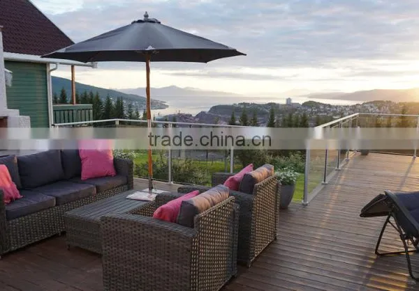 Powder Coating Aluminum Post Aluminum Fence Panels Deck Railing photo-6