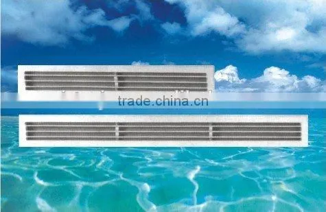 PVC Plastic Double Deflection Air Diffuser, Air Grille, Air Louver photo-2