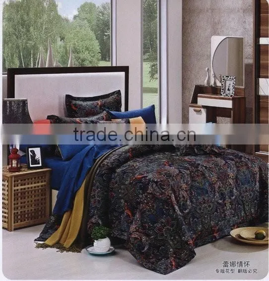 Reactive Printed Cotton Bedsheet Set for Duvet