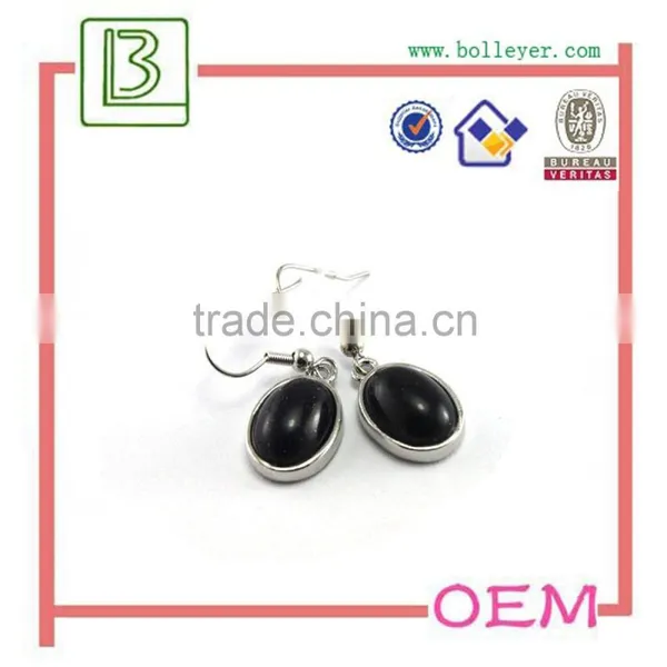 Unique Design Wholesale Black Earring photo-3