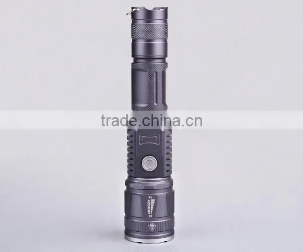 2016 Ningbo Newest Design Aluminium-Alloy Wholesale Colorful High Power USB Torch photo-4
