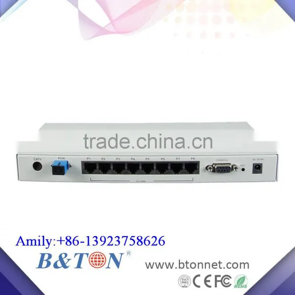 8FE+CATV HGU EPON/GPON ONU Wireless Router VoIP Gateway CATV Receiver FTTH Modem IPTV Box photo-2