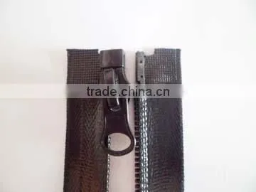 7# Waterproof Nylon Zipper Invisible Waterproof Zipper Open End Zipper Custom Pulls Coate Zipper photo-2