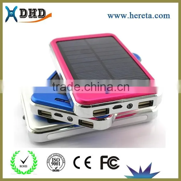 Huge Capacity Solar Cell Powerbank With LED Light photo-2