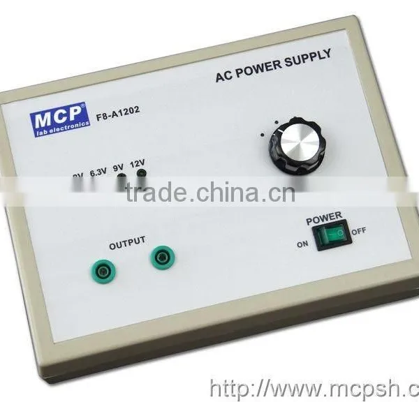 MCP F8-A1202 - AC Power Supply 2V, 6.3V, 9V, 12V 2A