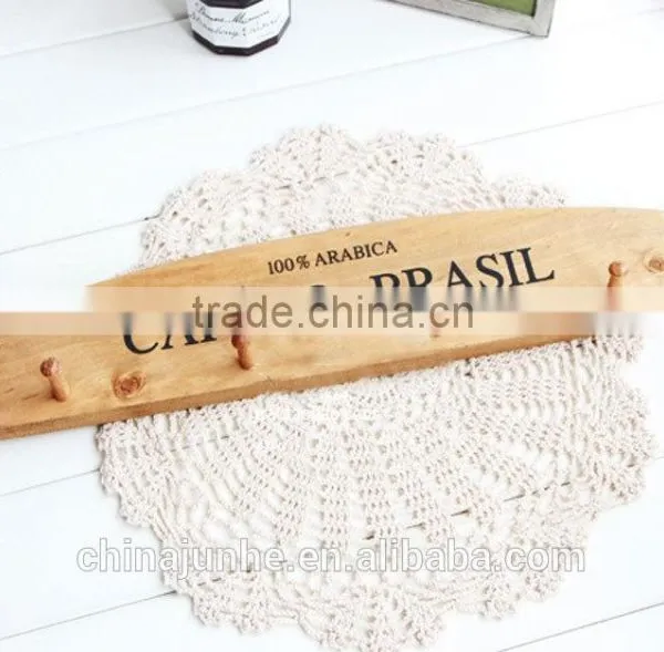 Hot Sale Clothes Hanger Hook Wooden Hanger Hook Children Clothes Wall Hanger photo-3
