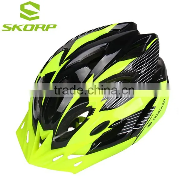 Bike Bicycle Helmet Custom Bicycle Helmets Yellow Bike Helmet photo-3