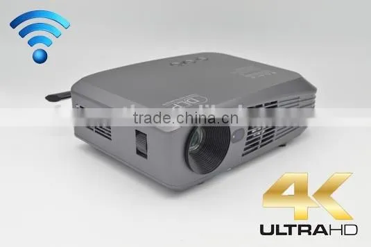 3D Smart Home Projector Supports for 1080p Full HD, Built-in WiFi, LED Lamp, 50000 Hours Life Span photo-2
