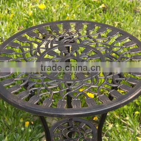 Cast Aluminum Mesh Fabric Garden Furniture photo-2
