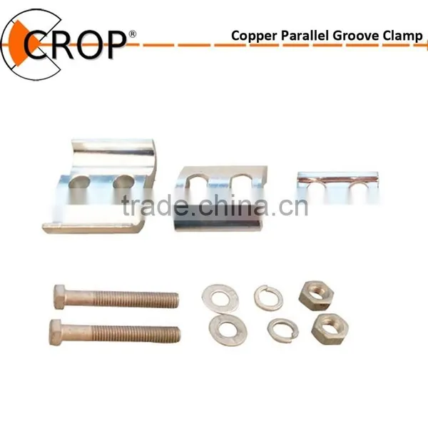 Copper Parallel Groove Clamp / Copper Tinned Body photo-2