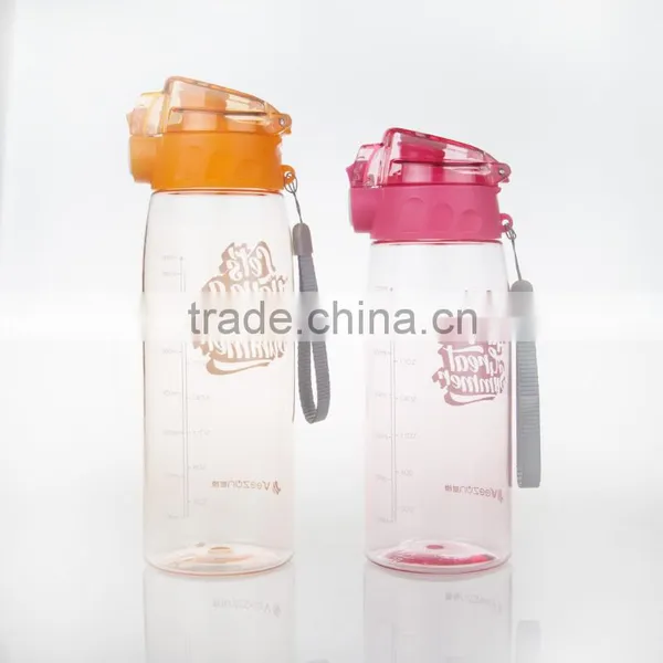 Plastic Sports Bottle With Straw/plastic Drinking Bottle/plastic Water Bottle Joyshaker