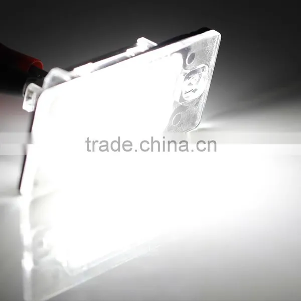 One Year Guaranteed 12V ABS Material Led License Light Led License Plate Lamp Canbus for P Orsche photo-6