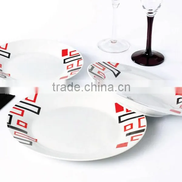 Good Quality Super White Porcelain Dinnerware Set for Hotel Daily Use photo-2