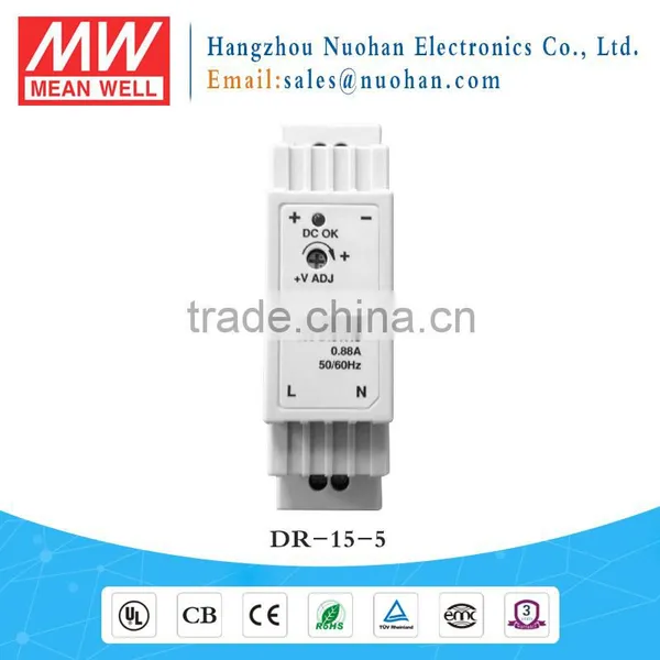 Meanwell 5V 15W Single Output Industrial DIN Rail Power Supply/15w Industrial DIN Rail/5V Power Supplies photo-3