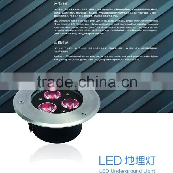 Outdoor Lighting IP65 Recessed Led Inground Light Uplight photo-3