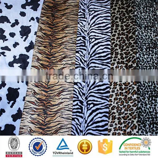 Animal Print Velour Fabric photo-5