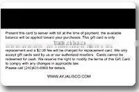 Credit Card Size Cards