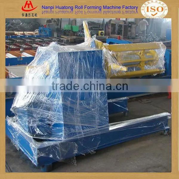 Hydraulic Metal Decoiler Roll Forming Machine photo-6