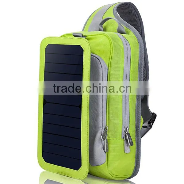 High Efficiency Solar Powered Backpack Bag photo-3