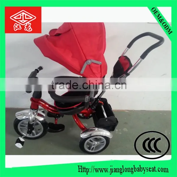 Cheap Tricycle With Push Bar Kids Toys Tricycle Bicycle 3 Wheel Trike