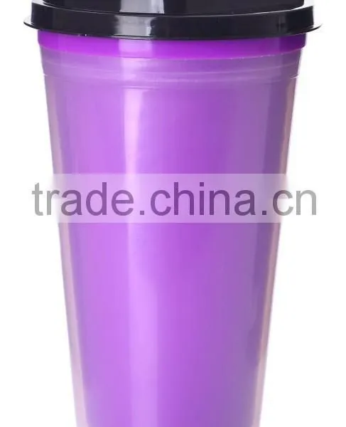 Promotional Plastic Coffee Tumbler 16oz With Silicon Lid photo-4