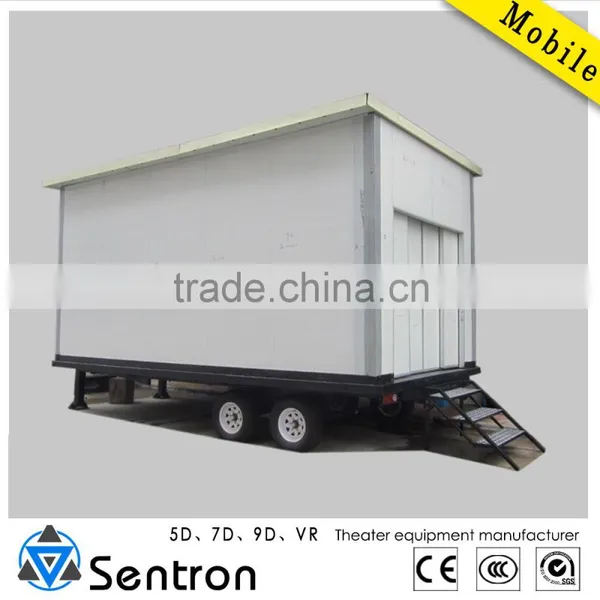 Attractive Mobile 5D 6D 7D 8D 9D XD Cinema For Amusement Park Truck Mobile 12D Cinema photo-4