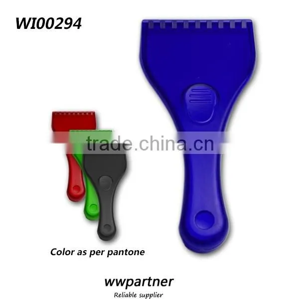 Custom Logo Hard Plastic Car Ice Scraper With Handle for Promotion Wholesale photo-5