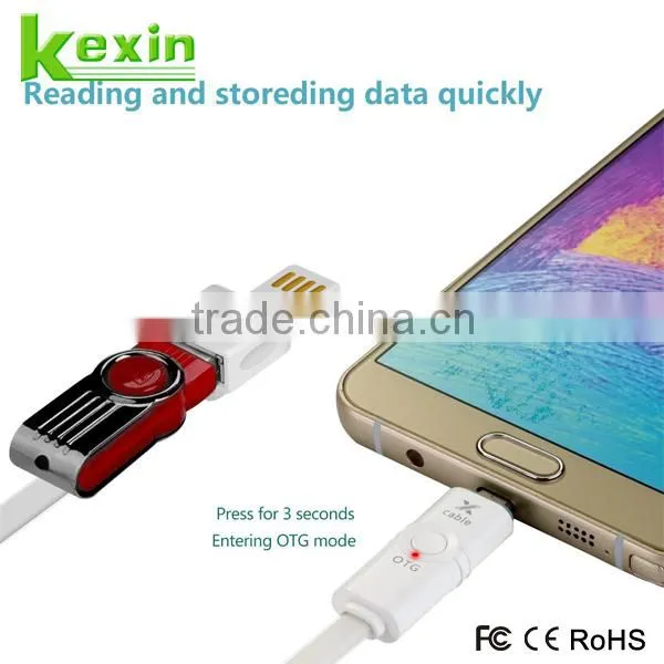 High Quality Micro USB Charger Cable OTG Adapter Cable Sync and Charging Cable for Android Phones, PC and Tablets
