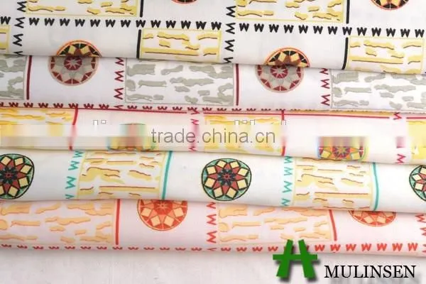Mulinsen 2015 Printed Polyester With Twist Satin Price per Meter photo-5