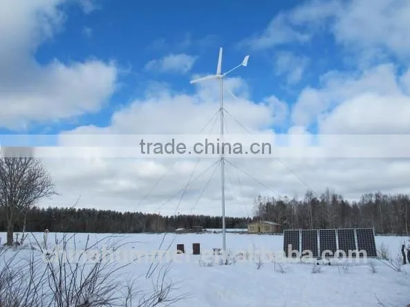 2000W DC48V 2kw wind turbine for telecom monitoring usage