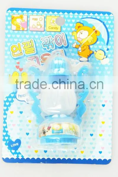 Hot Sale Lamp Shape Plastic Funny Pencil Sharpener With Light Function photo-2