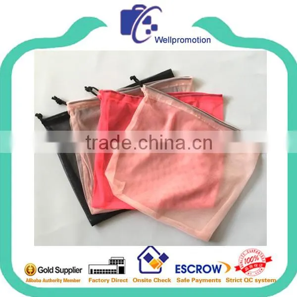 Mesh Small Drawstring Bags for Fruits and Vegetables photo-3