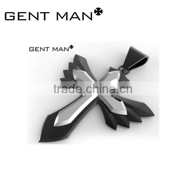 Wholesale Fashion Stainless Steel Jewelry Men's Cross Pendants Charms photo-2