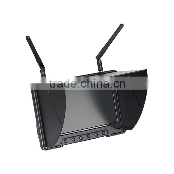 7 Inch FPV Diversity Monitor With Foldable Sun Hood photo-3
