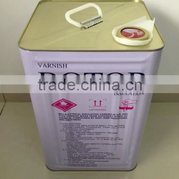 Red Insulating Electric Varnish Electrical Insulating Air Drying Varnish