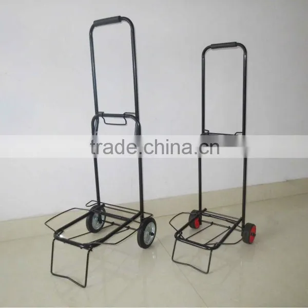 3 Wheel Mini Airport Luggage Carts Portable Luggage Trolley