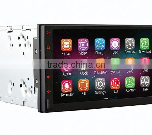 Newest Quad Core Android 4.4 up to Android 5.1 Full Touch Panel 2din Universal GPS With RDS 2G+16G 1024*600 photo-4