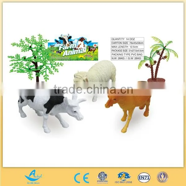 Cute Animal Toys Plastic Toy Horse Farm Set Animal Set photo-5