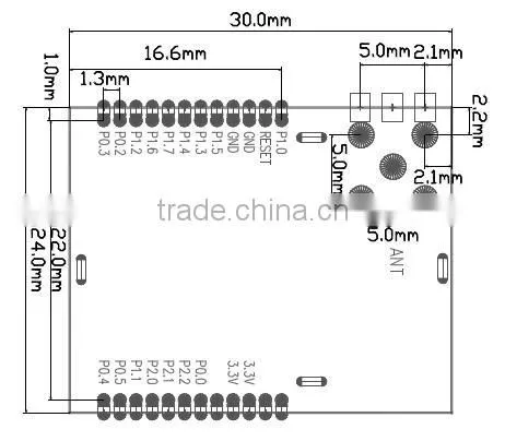 Power Amplifier SoC Wireless Module PA 470M 1km Wireless Transmitter and Receiver Module photo-6