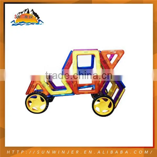 Customized Design High Quality Plastic Building Blocks Toys Magnetic Construction photo-4