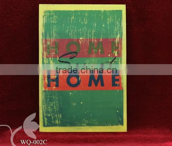 Wooden Vintage Style Sign - Wall Decoration WQ-002 photo-5