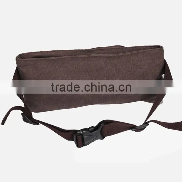 Canvas Waist Bag,Military Waist Bag With Bottle Holder photo-3