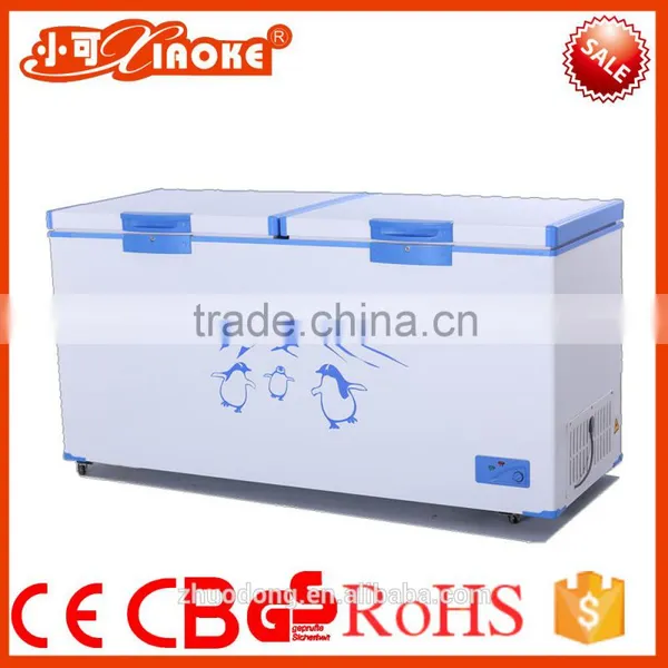 BD-538 Kitchen Appliance Digital Freezer Liquid Nitrogen Commercial Showcase Display Refrigerator for Drinks photo-3