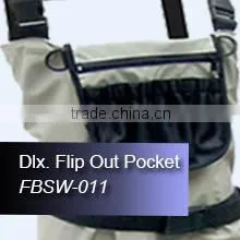 Waterproof Breathable Fishing Waders Made in 3 Layer Air Permeable Fabric photo-3
