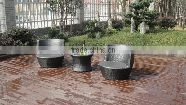 Rattan Space-saving Sofa Set Stackable photo-2