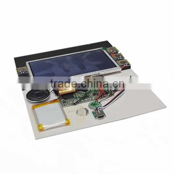 4.3 Inches LCD Video Greeting Card Modules