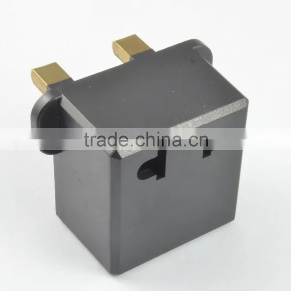 Plug With Socket Type Travel Adapter 2pin to 3 Pin Plug photo-3